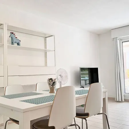 Apartment En Bord De Avec Terrasse, 3 Pieces, 4 Couchages, Parking Prive Au Lavandou - Fr-1-251-555